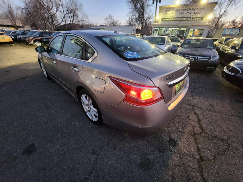 2013 Nissan Altima for sale at GO GREEN MOTORS in Lakewood, CO