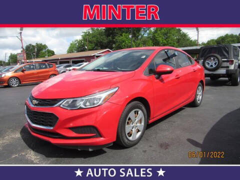 2016 Chevrolet Cruze for sale at Minter Auto Sales in South Houston TX
