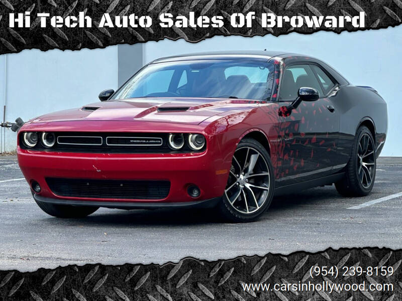 2015 Dodge Challenger for sale at Hi Tech Auto Sales Of Broward in Hollywood FL