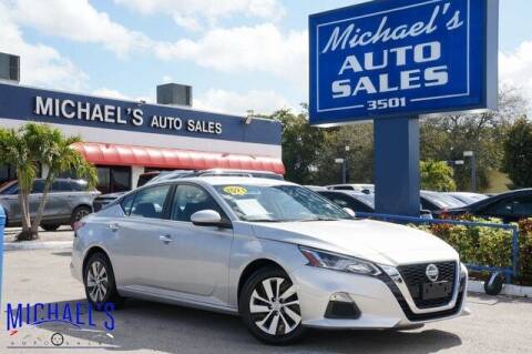 2021 Nissan Altima for sale at Michael's Auto Sales Corp in Hollywood FL