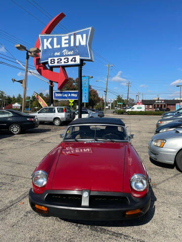 1978 MG MGB for sale at Klein on Vine in Cincinnati OH
