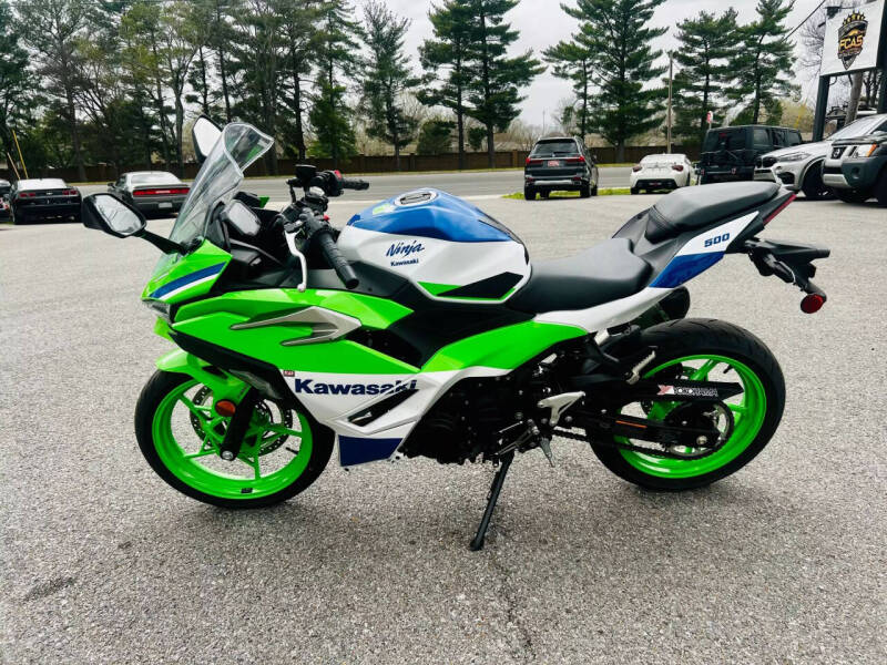 2024 Kawasaki EX500JRFBL Ninja 500 SE 40th A