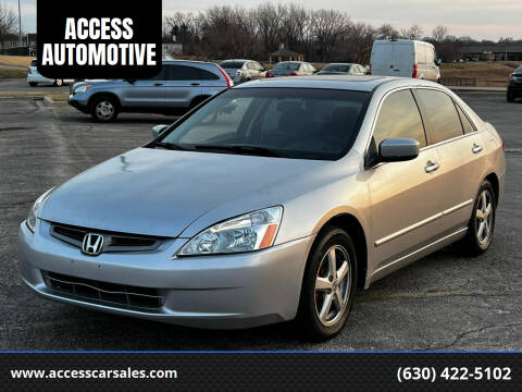 2003 Honda Accord for sale at ACCESS AUTOMOTIVE in Bensenville IL