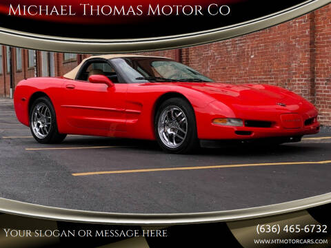 2002 Chevrolet Corvette for sale at Michael Thomas Motor Co in Saint Charles MO