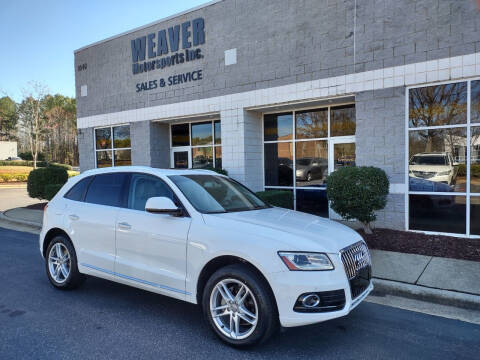 2016 Audi Q5 for sale at Weaver Motorsports Inc in Cary NC