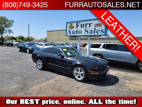 2008 Ford Mustang for sale at FURR AUTO SALES in Lubbock TX