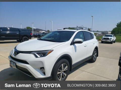 2018 Toyota RAV4 for sale at Sam Leman Mazda in Bloomington IL