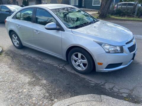 2012 Chevrolet Cruze for sale at Chuck Wise Motors in Portland OR