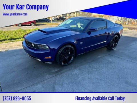 2010 Ford Mustang for sale at Your Kar Company in Norfolk VA