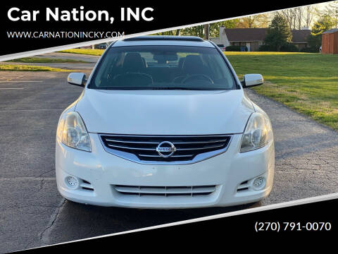 2012 Nissan Altima for sale at Car Nation, INC in Bowling Green KY