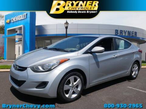 2013 Hyundai Elantra for sale at BRYNER CHEVROLET in Jenkintown PA