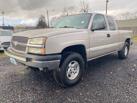 2004 Chevrolet Silverado 1500 for sale at Universal Auto Sales in Salem OR