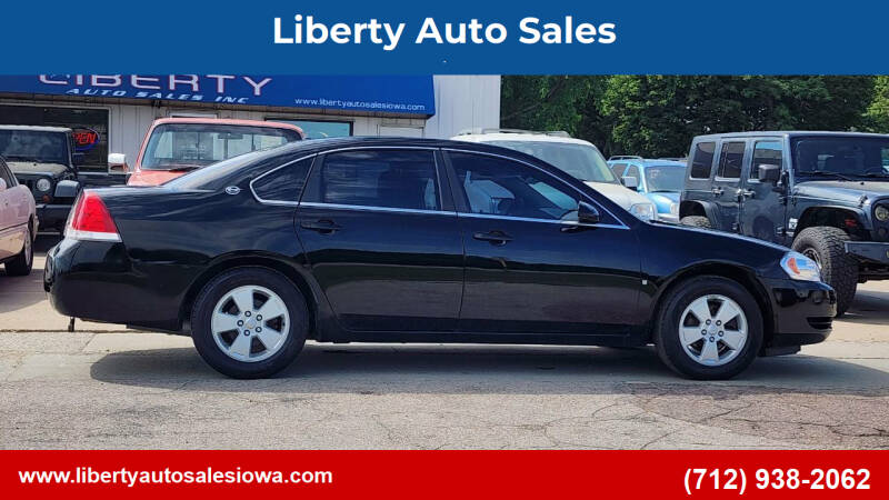 2008 Chevrolet Impala for sale at Liberty Auto Sales in Merrill IA