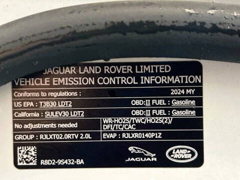 2024 Land Rover Range Rover Evoque P250 Dynamic SE