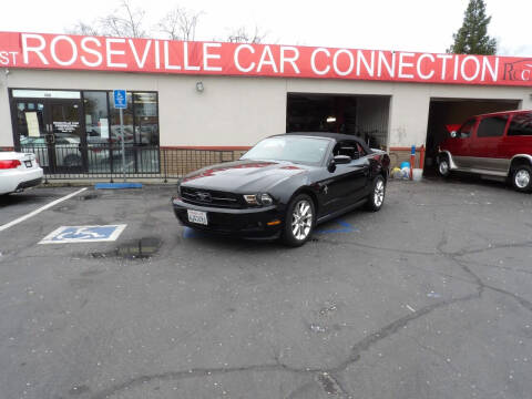 2010 Ford Mustang for sale at ROSEVILLE CAR CONNECTION in Roseville CA