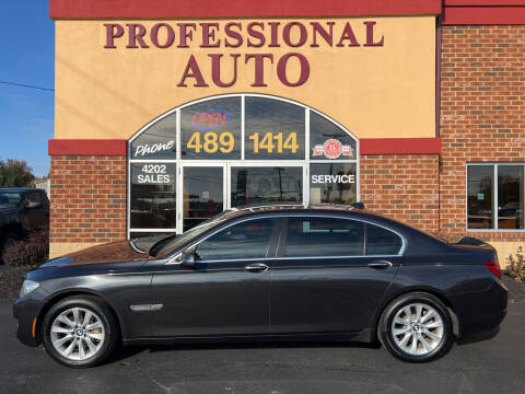 2013 BMW 7 Series for sale at Professional Auto Sales & Service in Fort Wayne IN