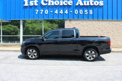 2019 Honda Ridgeline for sale at 1st Choice Autos in Smyrna GA
