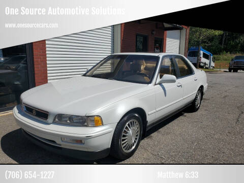 1991 Acura Legend for sale at One Source Automotive Solutions in Braselton GA