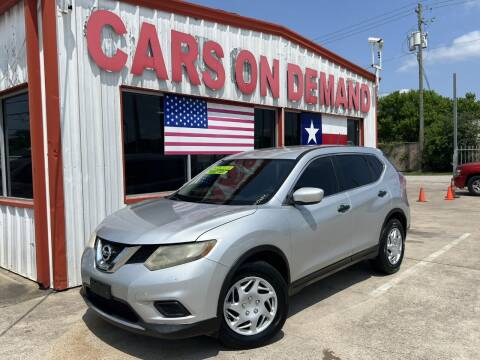 2016 Nissan Rogue for sale at Cars On Demand 2 in Pasadena TX