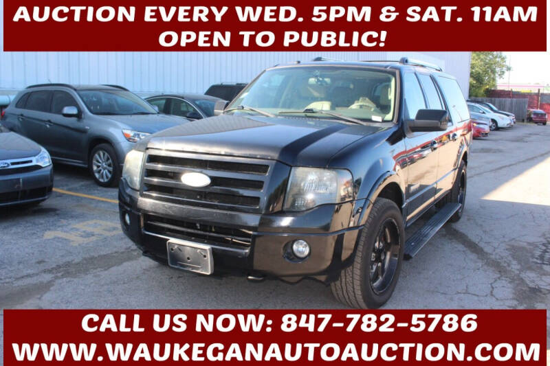 2008 Ford Expedition EL for sale at Waukegan Auto Auction in Waukegan IL