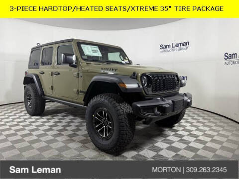 2025 Jeep Wrangler for sale at Sam Leman CDJRF Morton in Morton IL