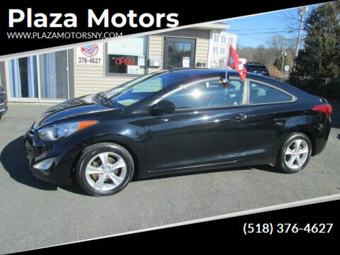 2013 Hyundai Elantra Coupe for sale at Plaza Motors in Rensselaer NY