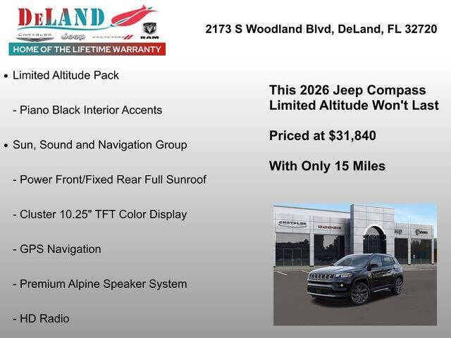 2026 Jeep Compass Limited