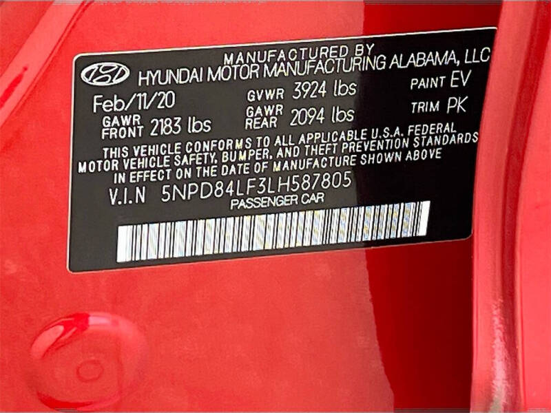 2020 Hyundai Elantra