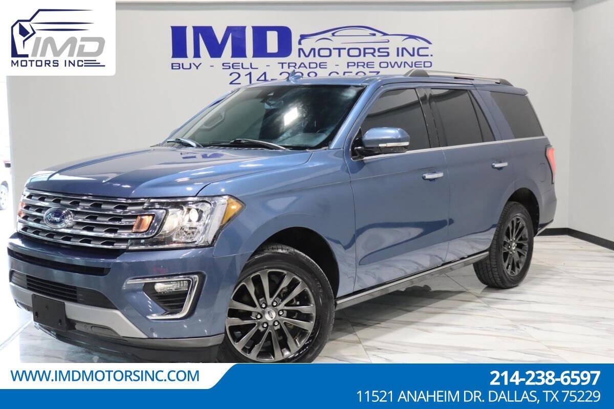 2019 Ford Expedition for sale at IMD MOTORS, INC in Dallas, TX