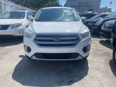 2017 Ford Escape for sale at America Auto Wholesale Inc in Miami FL
