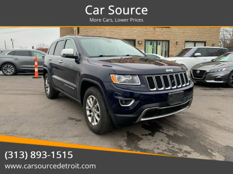 2016 Jeep Grand Cherokee for sale at Car Source in Detroit MI
