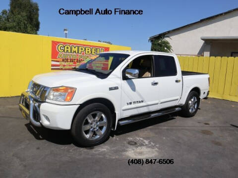 2010 Nissan Titan for sale at Campbell Auto Finance in Gilroy CA