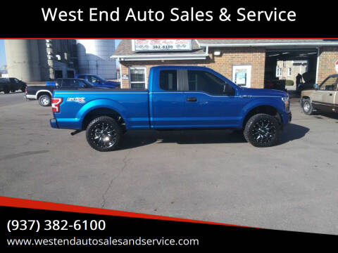 2018 Ford F-150 for sale at West End Auto Sales & Service in Wilmington OH
