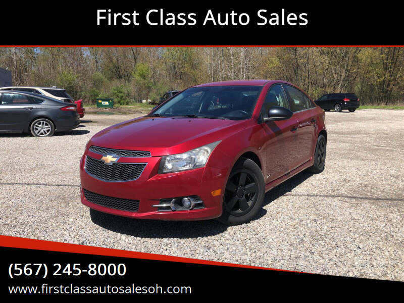 2012 Chevrolet Cruze for sale at First Class Auto Sales MI in Erie MI