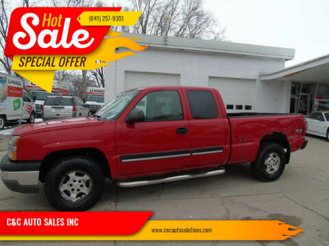 2003 Chevrolet Silverado 1500 for sale at C&C AUTO SALES INC in Charles City IA