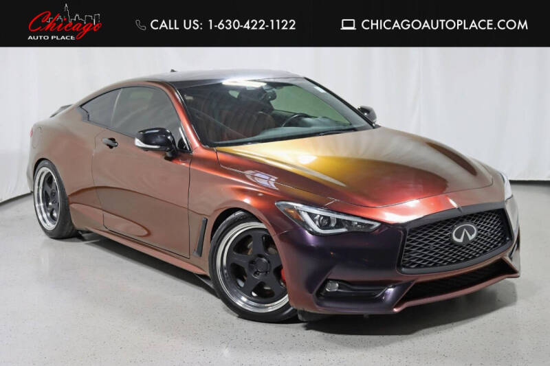 2019 Infiniti Q60 for sale at Chicago Auto Place in Downers Grove IL