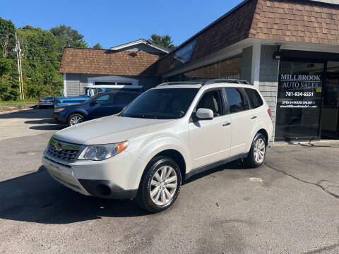 2011 Subaru Forester for sale at Millbrook Auto Sales in Duxbury MA