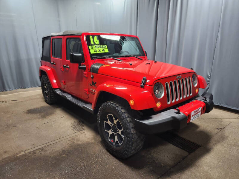 2016 Jeep Wrangler Unlimited Sahara