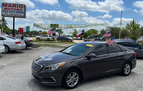 2017 Hyundai Sonata for sale at Mario Motors in South Houston TX