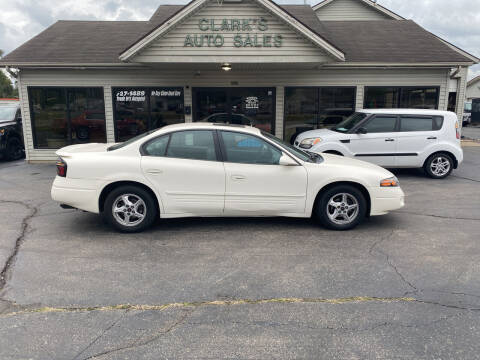 2002 Pontiac Bonneville for sale at Clarks Auto Sales in Middletown OH
