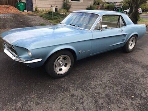 1967 Ford Mustang for sale at Chuck Wise Motors in Portland OR