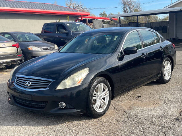 2012 INFINITI G37 Sedan for sale at Best Moore Auto LLC in Moore, OK