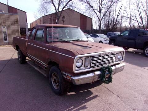 1977 Dodge Ram Wagon for sale at Barney's Used Cars in Sioux Falls SD