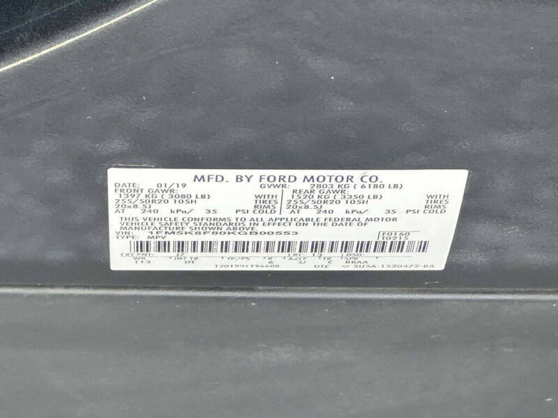 2019 Ford Explorer Limited