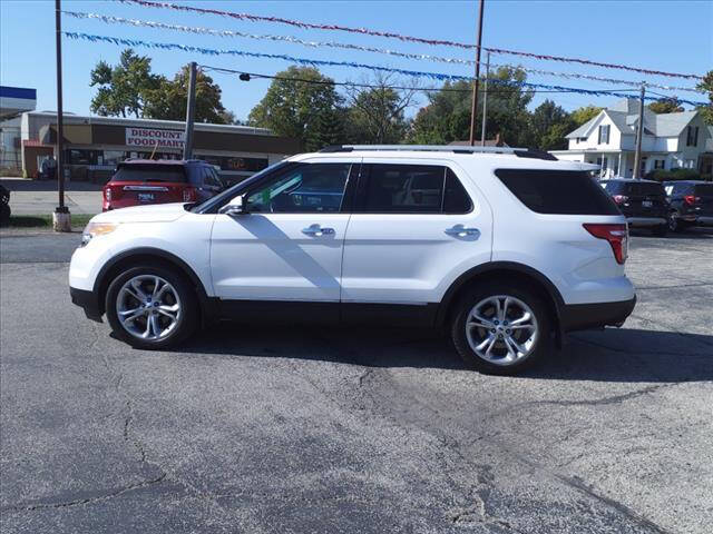 Used 2015 Ford Explorer Limited with VIN 1FM5K8F85FGA44681 for sale in Tuscola, IL