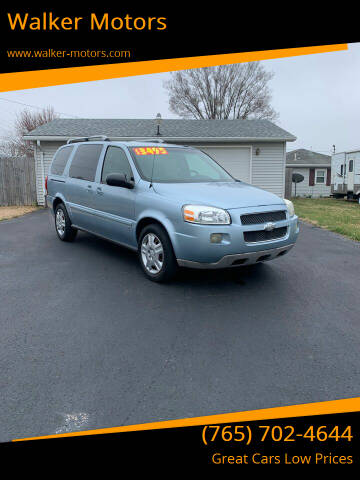2007 Chevrolet Uplander for sale at Walker Motors in Muncie IN