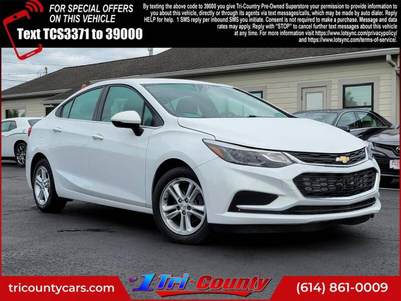 2017 Chevrolet Cruze for sale at Tri-County Pre-Owned Superstore in Reynoldsburg OH