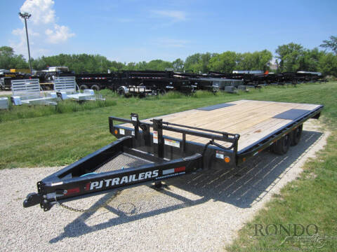 2023 PJ Trailer F8 Equipment Deckover F8J1872B for sale at Rondo Truck & Trailer in Sycamore IL