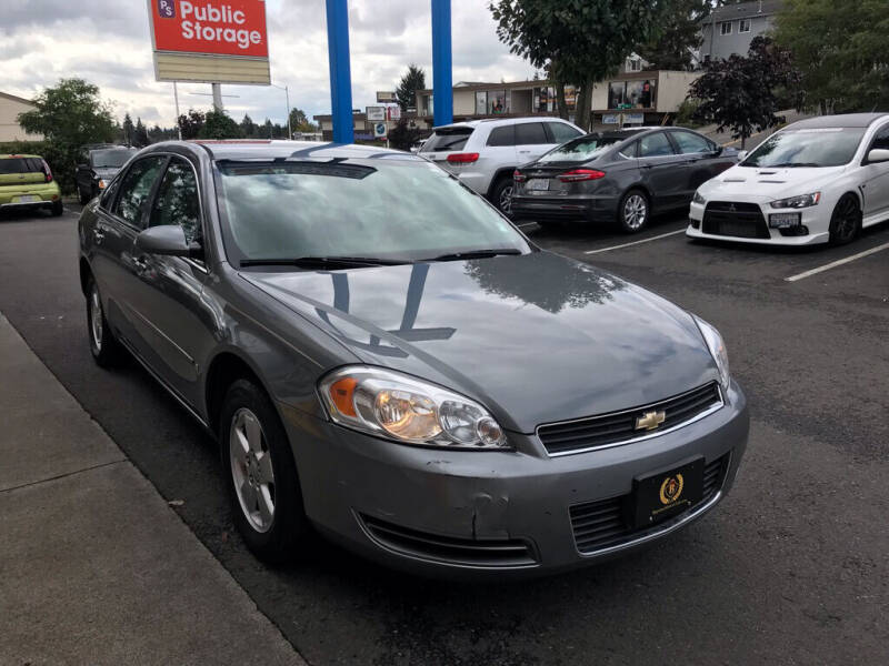 2008 Chevrolet Impala for sale at Bayview Motor Club, LLC in Seatac WA