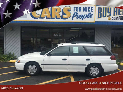 1999 Subaru Legacy for sale at Good Cars 4 Nice People in Omaha NE